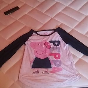 Peppa pig long sleeve shirt